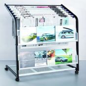 Metall Rack skjermen For magasinet / litteratur / avis images