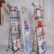 Office Decoration Metal Newspaper Magazine Rack images