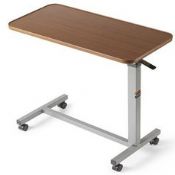 Portable Adjustable Rolling Laptop Table Stand images