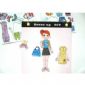 Lucu berdandan magnetik mainan small picture