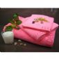 Toalha de banho de algodão macio rosa small picture