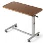 Portable Adjustable Rolling Laptop Table Stand small picture