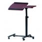 Powder Coating Adjustable Laptop Table With Wheels small picture