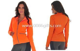 New Ladies Gym Jackets Super Soft Womens Fitness Wear images