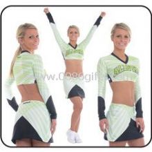 Sexy Basketball Cheerleading Sportswear Half Tops for Women images