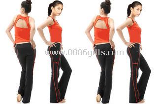 Women’s athletic apparel Top Pant Fully breathable Workout Suit images