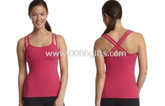 Women’s Sports Performance Double Strap Tank images