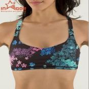 Vêtements de Yoga chaud de tissu respirant oeillet soutien-gorge tendance Sexy images