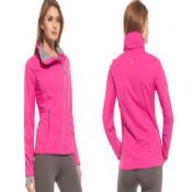 Bubble - stile manica lunga con colletto in maglina Womens Fitness usura tempesta images