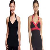 تخصيص اليوغا خزان متعدد الألوان المرأة اللياقة البدنية Sportwear المرأة 360-درجة الجرف الصدرية images