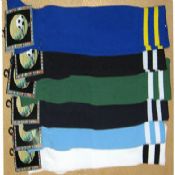 Double Stripes Cotton Children Football Socks Multi Colors Sport Tube stockings images