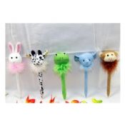 Plush animal feather ball pen images