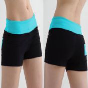 Mjuk och smidig Activewear trendiga gym Shorts images