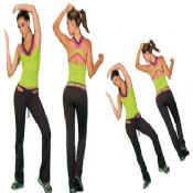 Ropa deportiva Fitness juego Tank Tops y pantalones Fitness conjunto de las mujeres images