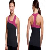 Women’s Fitness Tank with Removable Cups Racer Back images