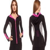 Womens Fitness Wear Contrast Color Pocketing images