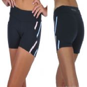 Trening Shorts kontrast fargen bygget images