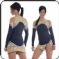 Long Sleeve Cheerleading Sportswear , Custom Cheer Shorts small picture