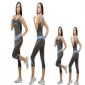 Sexy jenter Fitness trening topp Capris kvinners Fitness slitasje small picture