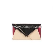 Ladies Hot Pink Classical Metal Frame Evening Clutch images