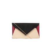 Ladies Hot Pink Classical Metal Frame Evening Clutch images