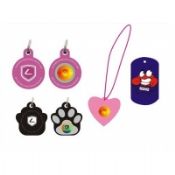 Ione equilibrio Silicone Pet etichetta su misura images