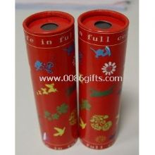 Duplo-tubo Mini vermelho rígido papelão / papel caleidoscópio para anúncio de promoção images