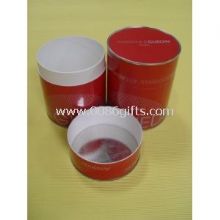 Recycled Food Grade Red Paper Tube Containers for Tea images