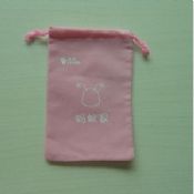 Sacchetto di sacchetti regalo coulisse di tessuto non tessuto rosa images