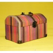 Suitcase Box with Metal Lock and Handle for Storing Childrens Toys images