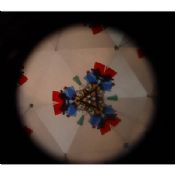 Proses kertas hadiah kaleidoskop mainan untuk anak-anak images