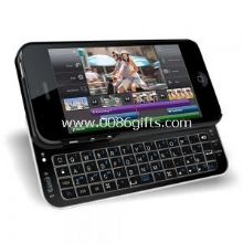 Ultra Light Bluetooth Schiebe-Tastatur und Hardshell Case für iPhone 5-schwarz images