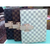Checkered PU Leather case for iPad 2 3 4 IPAD MINI w/t arm band & Stand designer images
