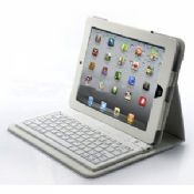Folio de cuero caso con teclado Bluetooth para iPad images