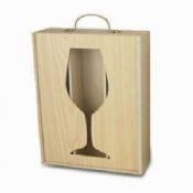 Special FSC Paper, 100% Recycled Carry-on Wine Packaging Boxes with Handle images