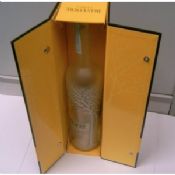 Caixa de empacotamento do presente de vinho com fecho de ímã para 1 Bottole images
