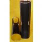 Black Round Wine Bottle Packaging Gift Box with Opening Window small picture