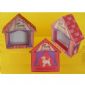House Shaped Box - Dog Scaf Personalized Packaging Boxes with Windows Opening small picture