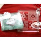 Beautiful glass coasters suitable for commercial promotion images