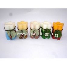 Scented Flower Top Pillar Candle images