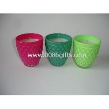Scented Glass Candle, Soywax Glass candle images
