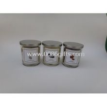 Scented jar candle with lid images