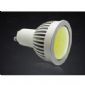GU10 varm hvid energi besparelse COB LED Spot Light Ra 80 5 Watt 3000 K - 6500 K small picture