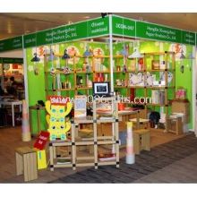 100% Green Products Recycled PE paper display shelf cabinets cardboard office furniture for exhibition images