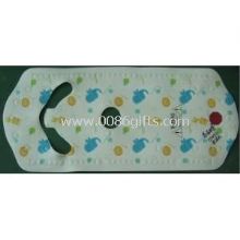 Floral PVC TPR Rubber Temperature Change Color Shower Bath Mat images