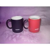 Sublimation Hitze empfindlich Keramiktasse mit kundenspezifische Logos und designs images