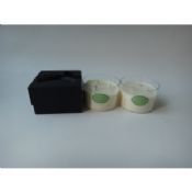 Soy candle with gift box images
