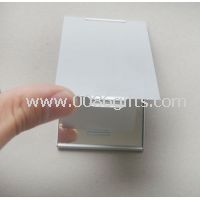 Aluminium cosmetic mirror images