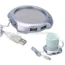 USB heating Coaster with 4 ports images