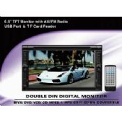 6.5 αυτοκινήτων DVD ψηφιακή οθόνη TFT-LCD με το DVB-T/τηλέφωνο ΠΣΤ images